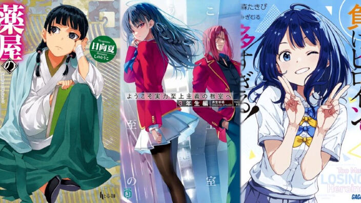 Le Light Novel più vendute in Giappone nel corso del 2025