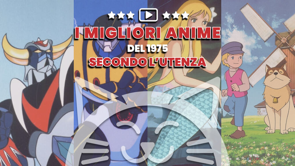 I migliori anime del 1975 secondo l'utenza: cosa usciva 50 anni fa?