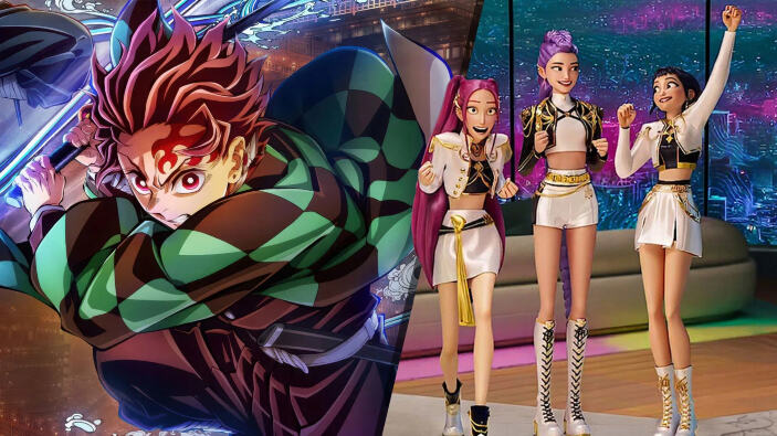 Demon Slayer e KPop Demon Hunters tra le nomination dei prestigiosi Golden Globes