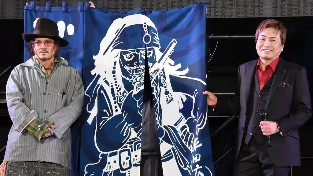 Johnny Depp al Tokyo Comic Con: il regalo di Eiichiro Oda e l’incontro con Paru Itagaki