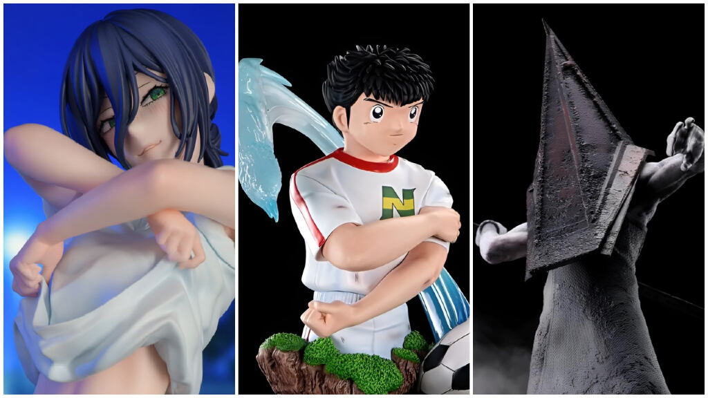 Chainsaw Man, Capitan Tsubasa e Silent Hill: rivelate tre nuove action figures