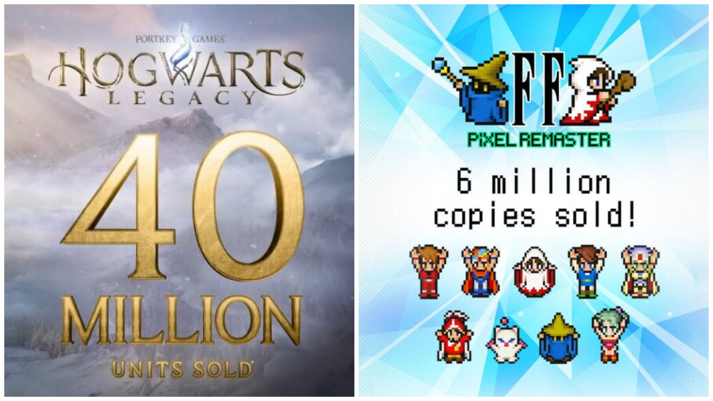 Hogwarts Legacy e Final Fantasy Pixel Remaster: un fine 2025 da record