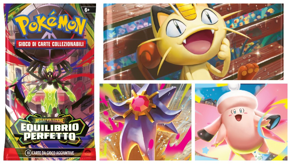 Pokémon TCG: annunciata l'espansione Megaevoluzione - Equilibrio Perfetto