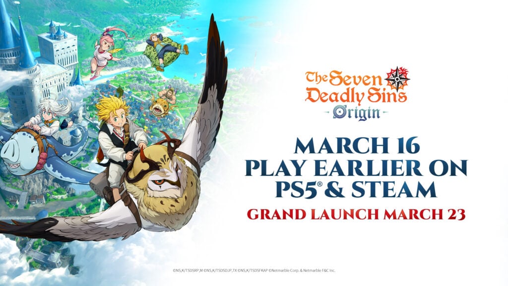 The Seven Deadly Sins: Origins arriva il 16 marzo su PlayStation 5 e PC