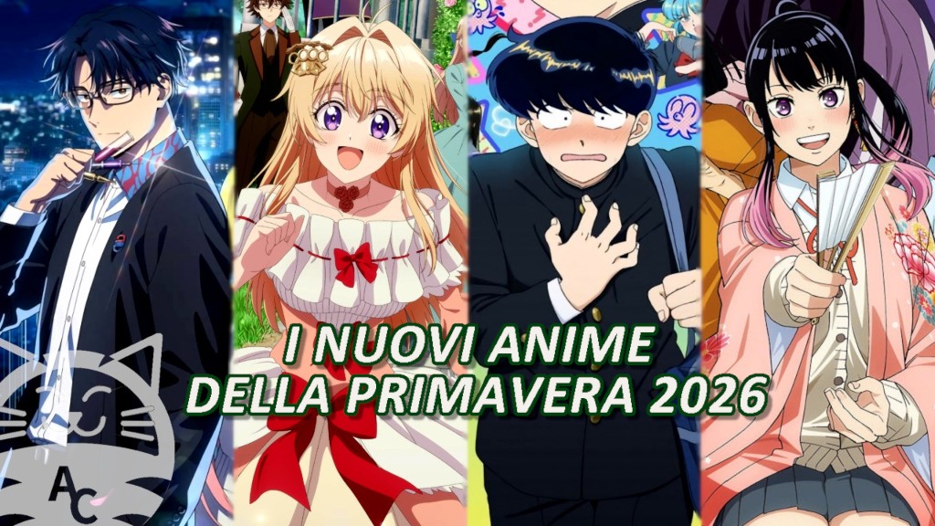 Novità Anime stagionali Primavera 2026 - Il Listone!