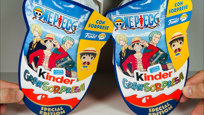Kinder One Piece 2026: tutto sul nuovo uovo con Funko Pop e card da scansionare