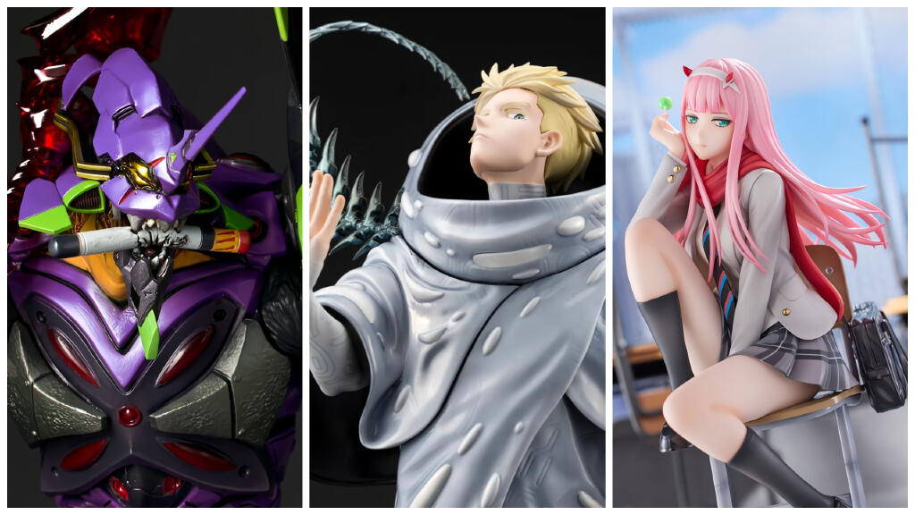 Evangelion, Darling in the Franxx e Trigun Stargaze: in arrivo tre nuove figure