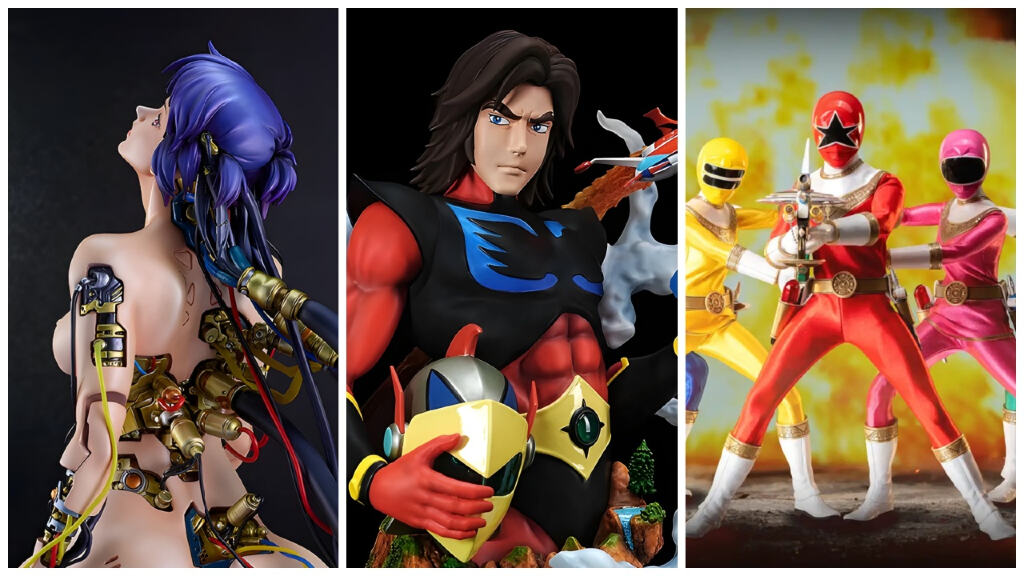 Ghost in The Shell, Goldrake U e Power Rangers: in arrivo nuove figure