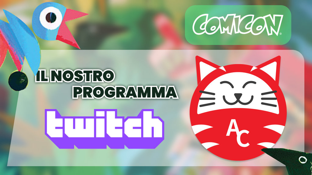AnimeClick al Napoli Comicon 2026: tutti i nostri appuntamenti su Twitch