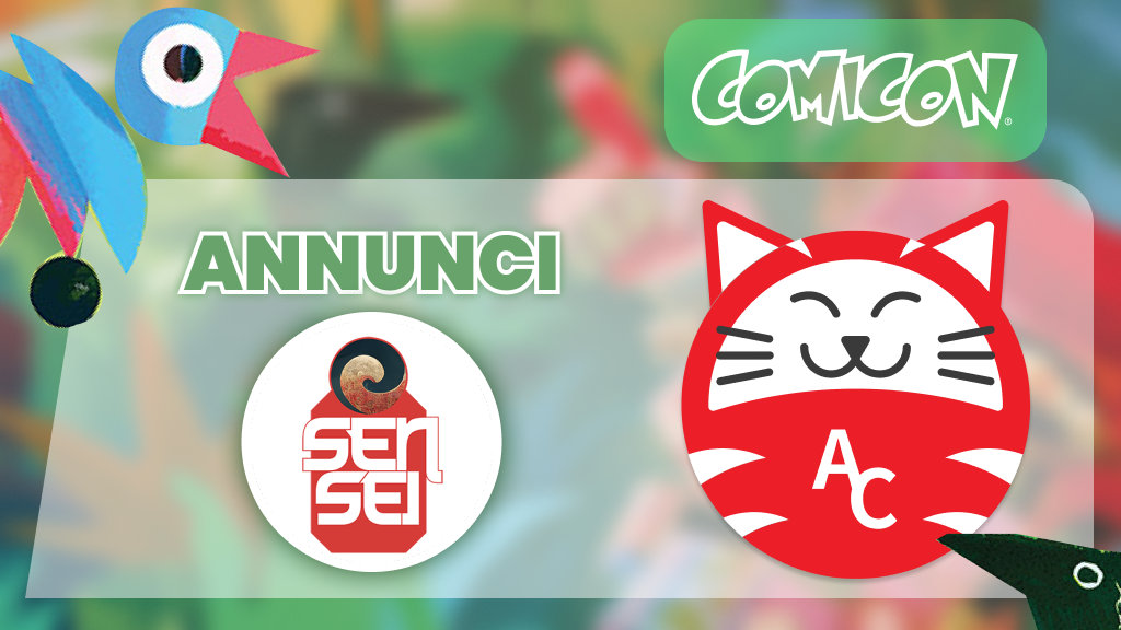 COMICON Napoli 2026: Sensei Manga annuncia Colori Colore Creare