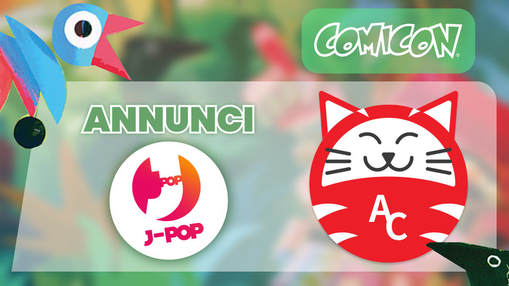 COMICON Napoli 2026: gli annunci di J-POP Manga