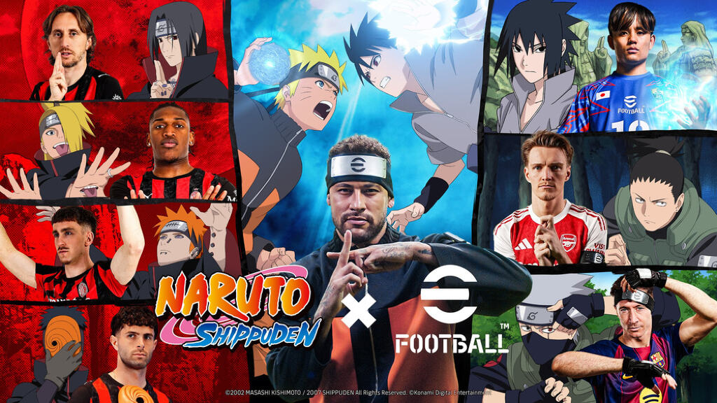 eFootball x NARUTO SHIPPUDEN: la collaborazione