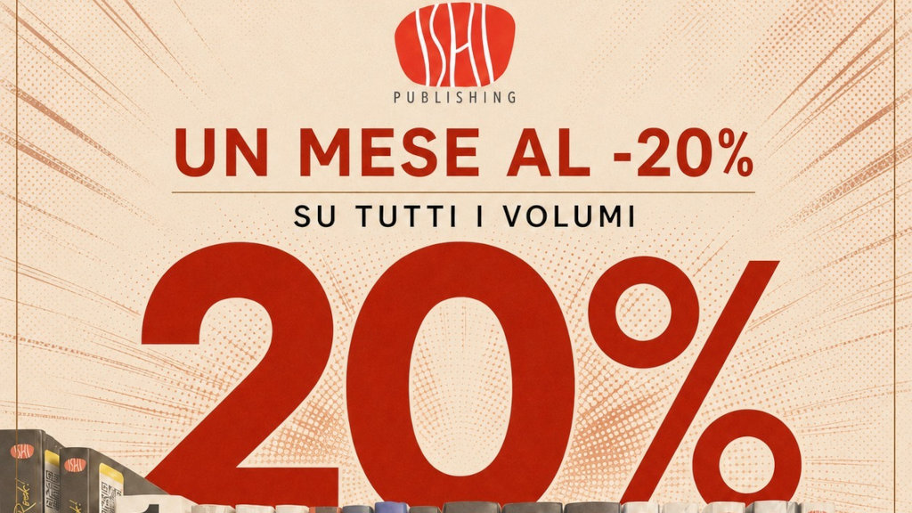 Ishi Publishing: sconti del 20% dal 15 maggio al 15 giugno