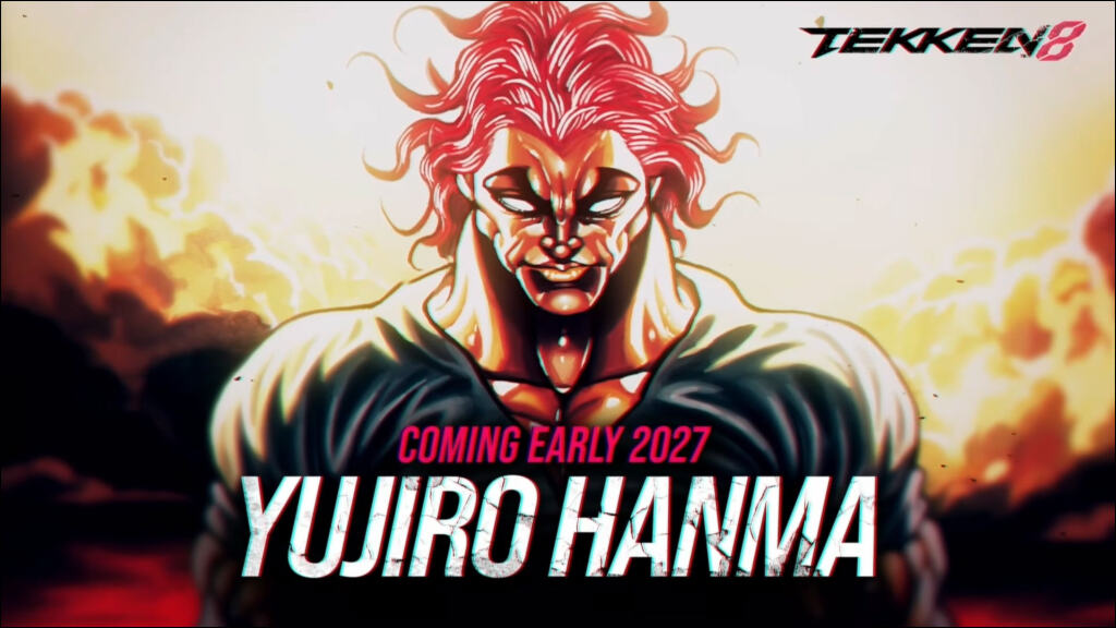 Yujiro Hanma di Baki è il nuovo lottatore di Tekken 8