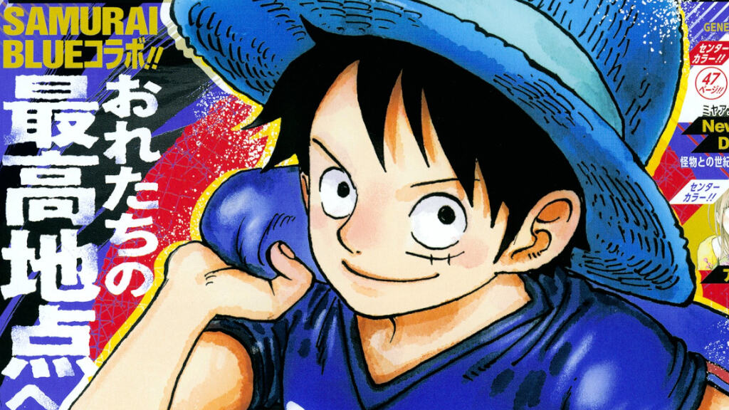 Il cappello di paglia diventa blu: One Piece supporta il Giappone ai Mondiali FIFA 2026