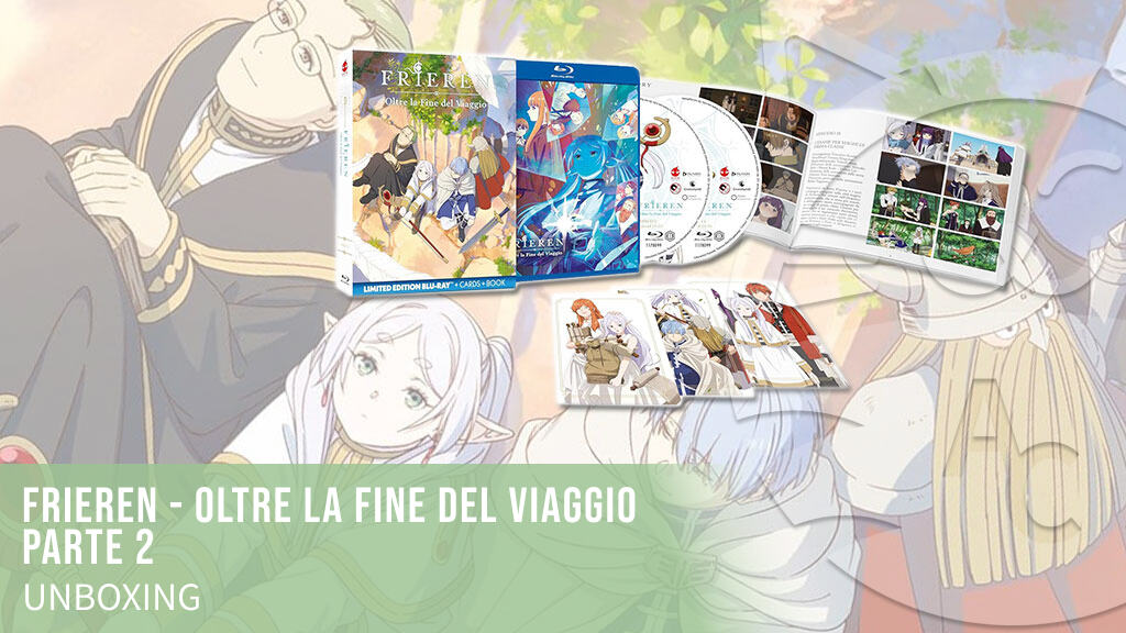 Frieren - Oltre la Fine del Viaggio: unboxing della Limited Edition parte 2 Blu-Ray