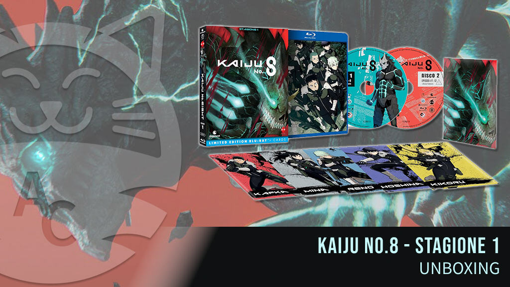 Kaiju No.8: unboxing della Limited Edition Blu Ray della 1°stagione