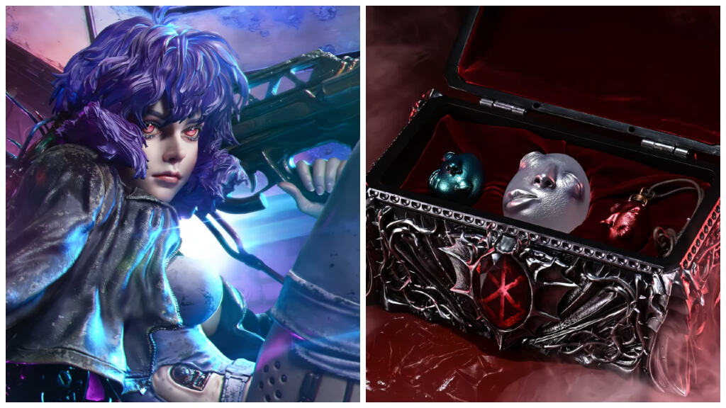 Ghost in the Shell e Berserk: una nuova figure e cofanetto di Prime 1 Studio