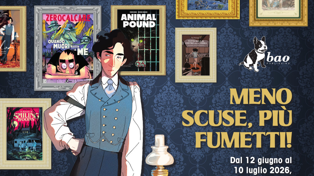 Bao Publishing propone il 20% di sconto fino al 10 luglio