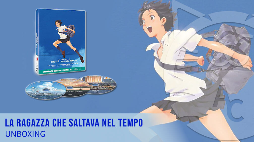 La ragazza che saltava nel tempo: unboxing della nuova edizione steelbook  4K Ultra HD + Blu-ray