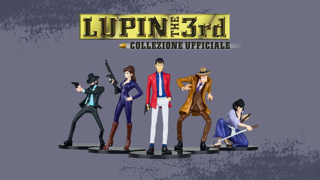 Lupin III: finalmente in edicola le miniature esclusive dedicata al celebre ladro gentiluomo