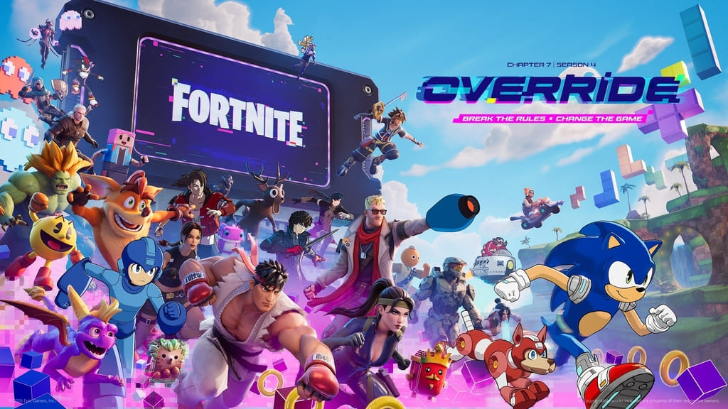 Fortnite: la nuova stagione celebra le leggende dei videogiochi