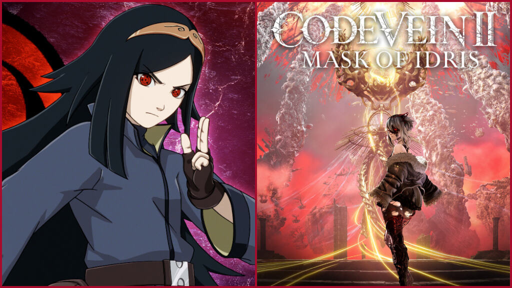 DLC di Bandai Namco: Nanashi Uchiha disponibile e Mask of Idris in arrivo su Code Vein II