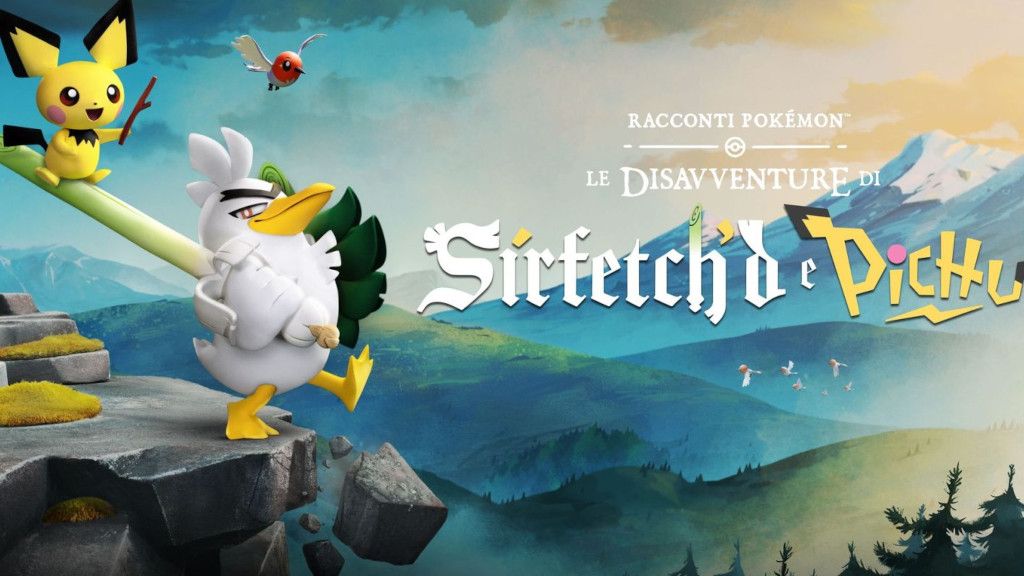 Primo trailer per Racconti Pokémon: Le disavventure di Sirfetch’d e Pichu