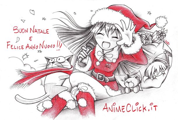 Buon Natale Manga.Buon Natale A Tutti Da Animeclick It Animeclick