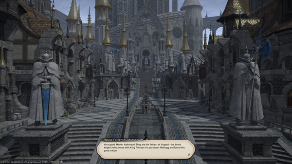 Ishgard: la città eternamente innevata introdotta in Final Fantasy XIV: Heavensward Ishgard: la città eternamente innevata introdotta in Final Fantasy XIV: Heavensward