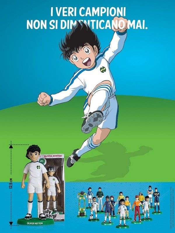 Holly & Benji (Capitan Tsubasa) la serie di statuette del Corriere dello Sport
