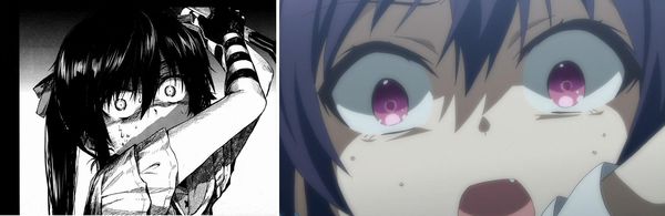 Gakko Gurashi: confronto manga/anime Gakko Gurashi: confronto manga/anime