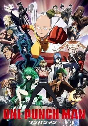 Il poster ufficiale di One-Punch Man