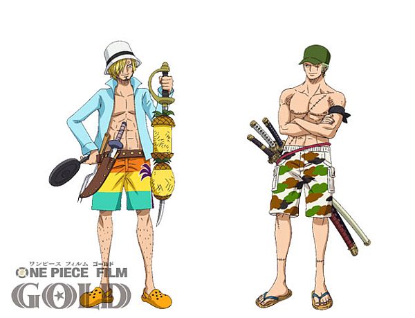 One Piece Film Gold: nuovi abiti disegnati proprio da Eiichiro Oda.