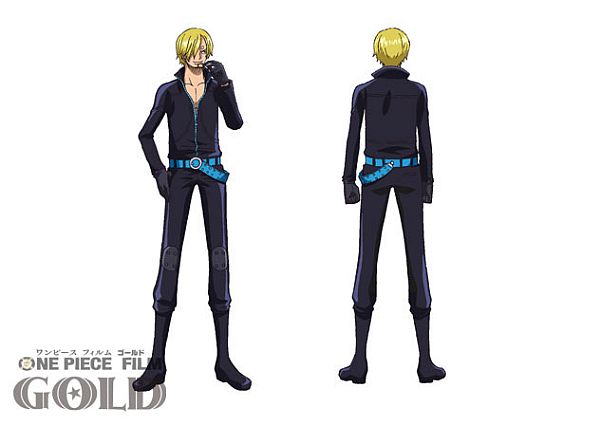 One Piece Film Gold: nuovi abiti disegnati proprio da Eiichiro Oda.