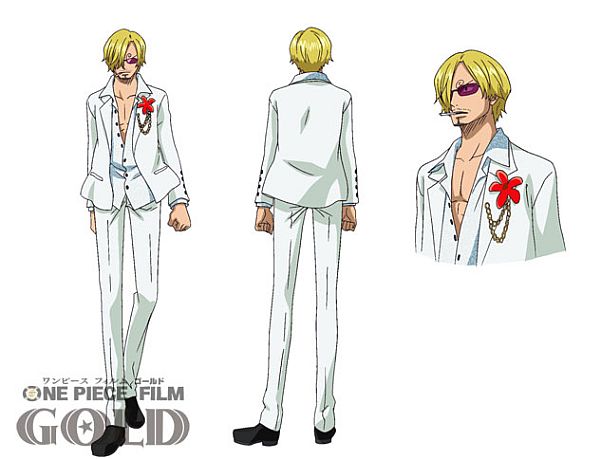 One Piece Film Gold: nuovi abiti disegnati proprio da Eiichiro Oda.