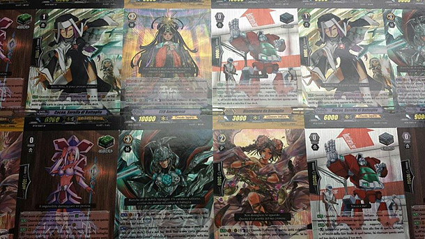 Cardfight Vanguard: le prime carte in italiano