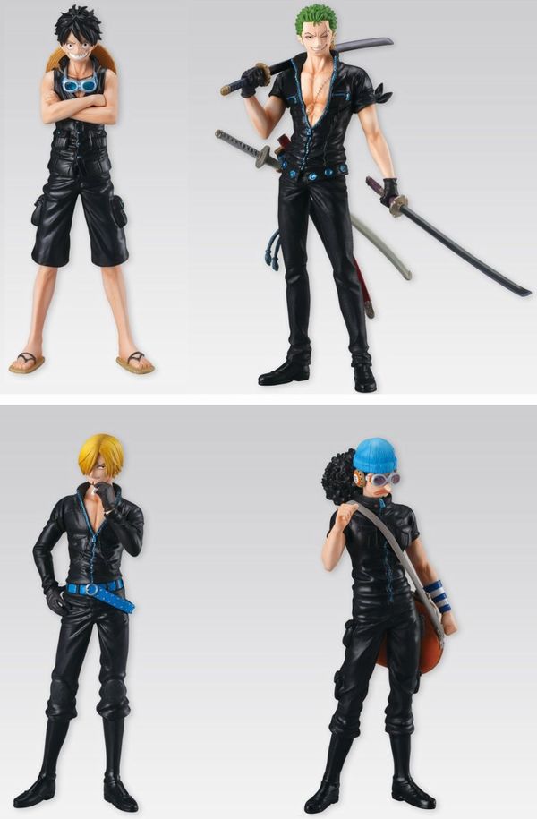 one-piece-styling-set-1-luffy-zoro-sanji-usopp-bandai one-piece-styling-set-1-luffy-zoro-sanji-usopp-bandai