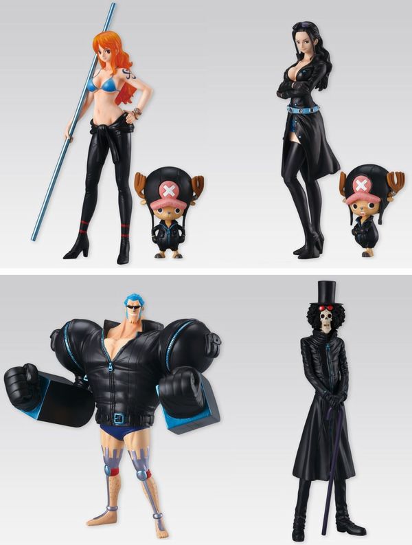 one-piece-styling-set-1-nami-robin-franky-brook-chopper-bandai one-piece-styling-set-1-nami-robin-franky-brook-chopper-bandai