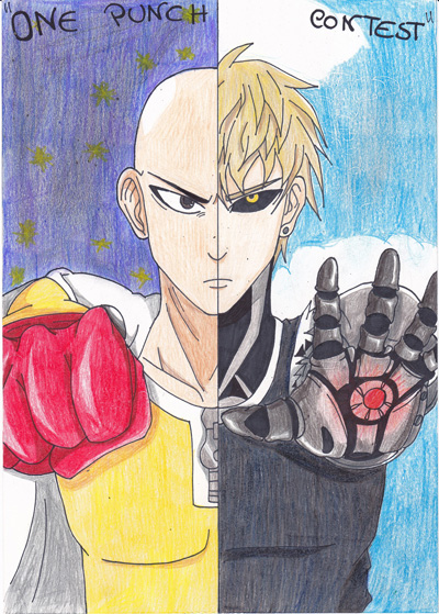 P37 - One punch- Saitama and Genos seri 