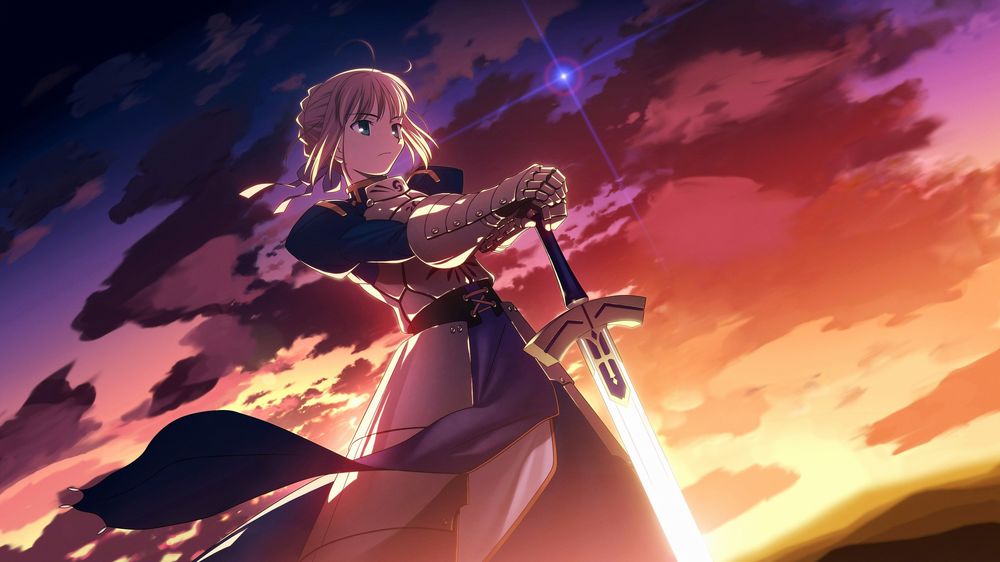 Fate/Extella ci rivela 3 Servant in un nuovo trailer! anime-art-fate-night-saber-girl-games-.jpg