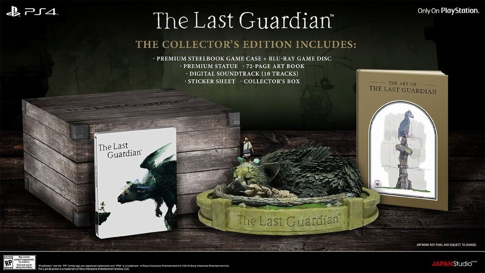 THE LAST GUARDIAN - Collector's Edition PlayStation 4 81aDWgteuoL._SL1500_.jpg