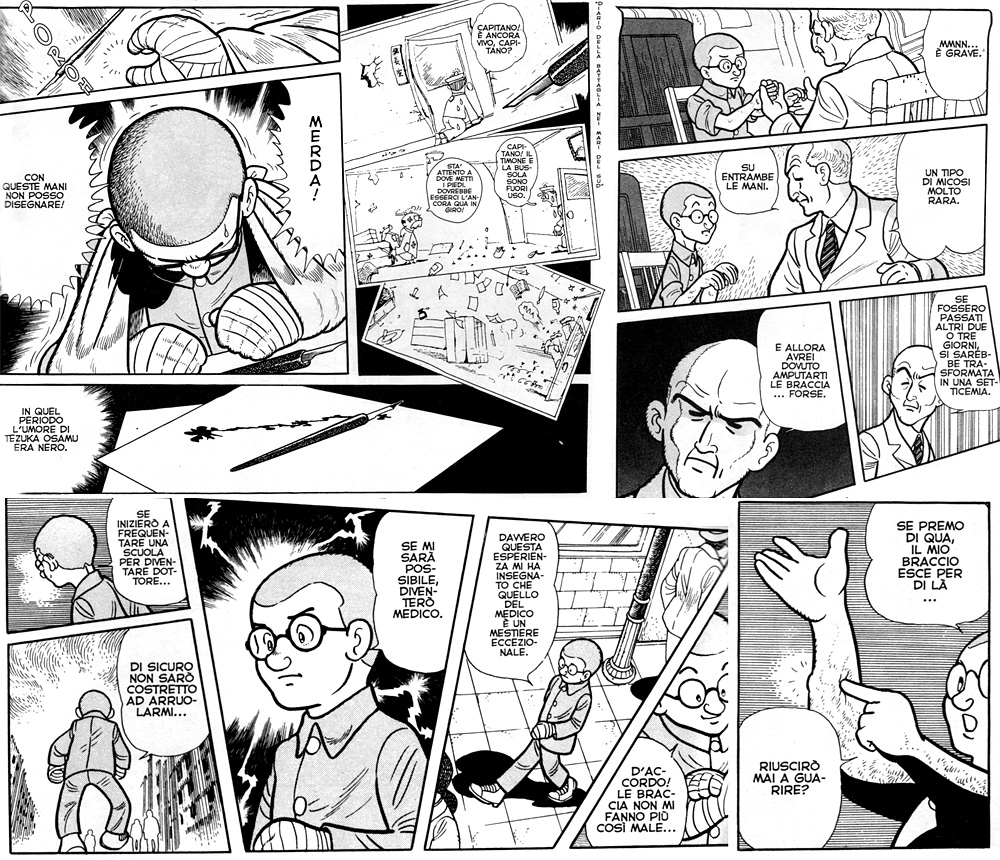 La malattia che quasi costò le braccia al futuro dio dei manga La malattia che quasi costò le braccia al futuro dio dei manga