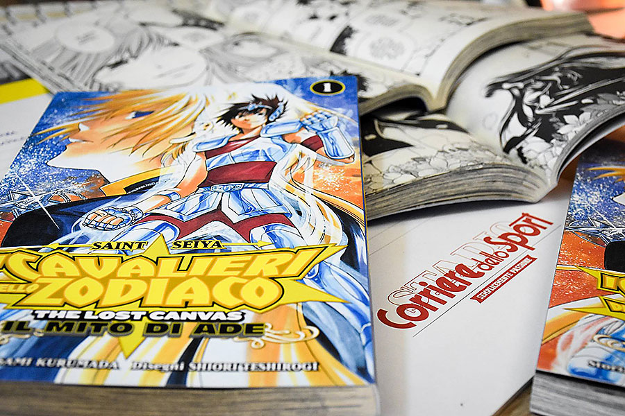I cavalieri dello zodiaco - The Lost Canvas in edicola con il Corriere dello Sport I cavalieri dello zodiaco - The Lost Canvas in edicola con il Corriere dello Sport