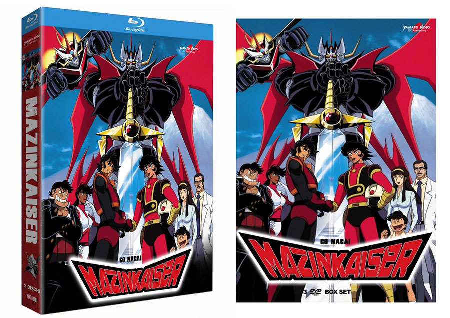 Mazinkaiser Yamato Video BD e DVD Mazinkaiser Yamato Video BD e DVD