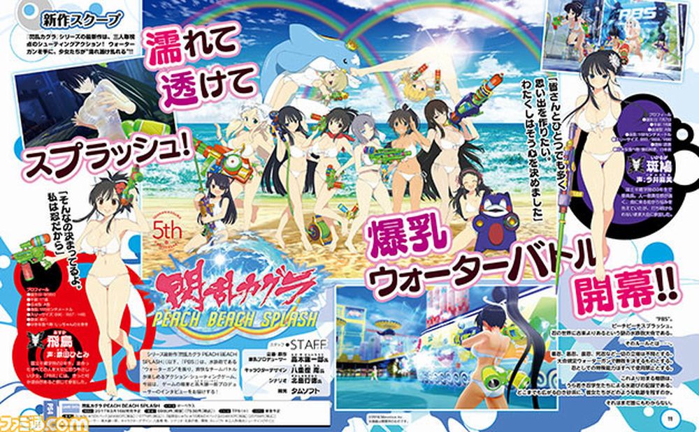Annunciato Senran Kagura: Peach Beach Splash per PS4 senrankagura.jpg