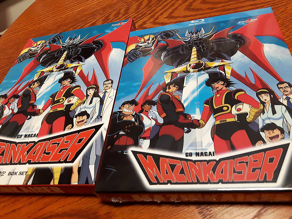 Mazinkaiser Blu-ray Yamato Video unboxing