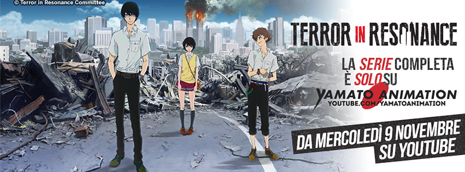 Terror in Resonance su Yamato Animation Terror in Resonance su Yamato Animation