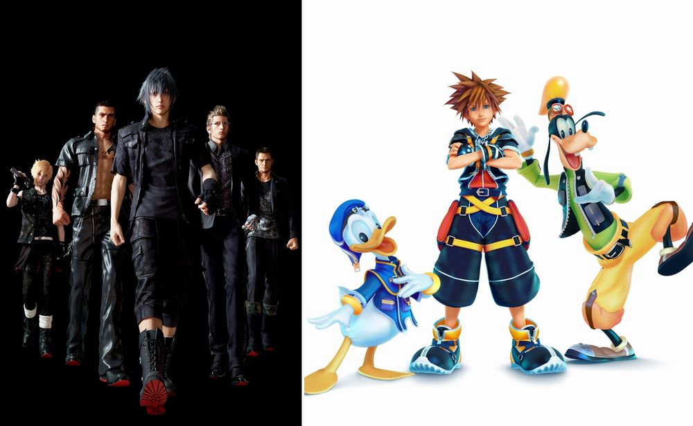 Un cameo a Kingdom Hearts in Final Fantasy XV ffxvkh.jpg