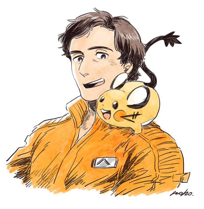 ... ma anche Poe e il Pokémon Dedenne